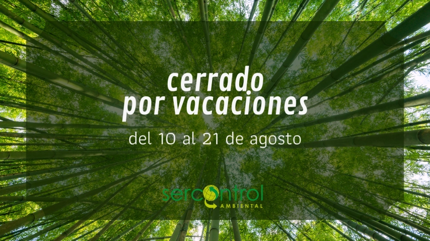 Horario especial en agosto en Sercontrol